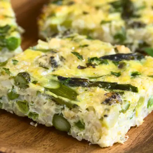 Air Fryer Asparagus Frittata