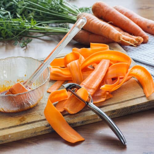 Air Fryer Carrot Bacon