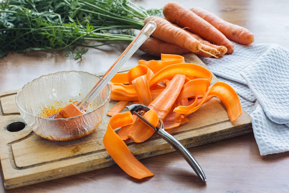 Air Fryer Carrot Bacon