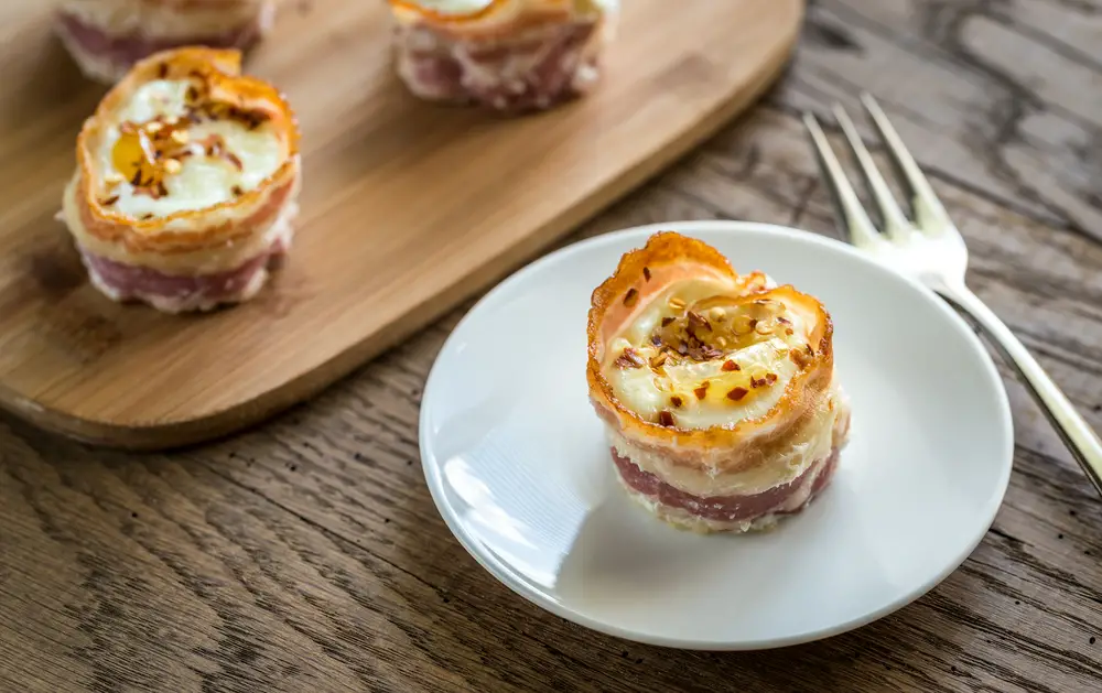 Air Fryer Egg and Bacon Cups