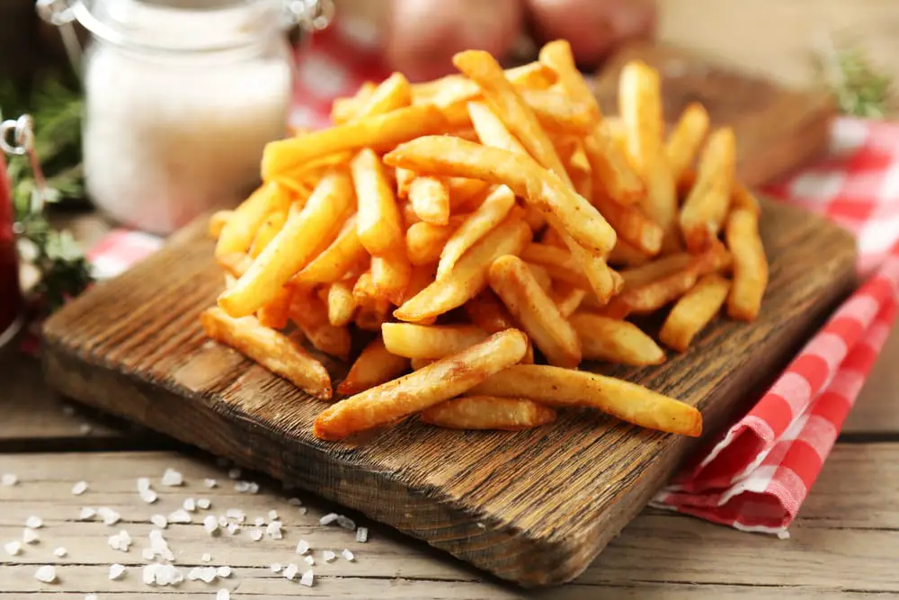 Air Fryer Frozen French Fries - Fast Food Bistro