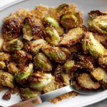 Air Fryer Garlic Rosemary Brussles Sprouts