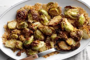 Air Fryer Garlic Rosemary Brussles Sprouts