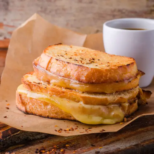 Air Fryer Grilled Cheese