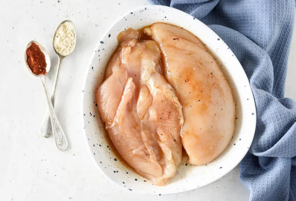 Air Fryer Split Chicken Breast [under 20 mins] by