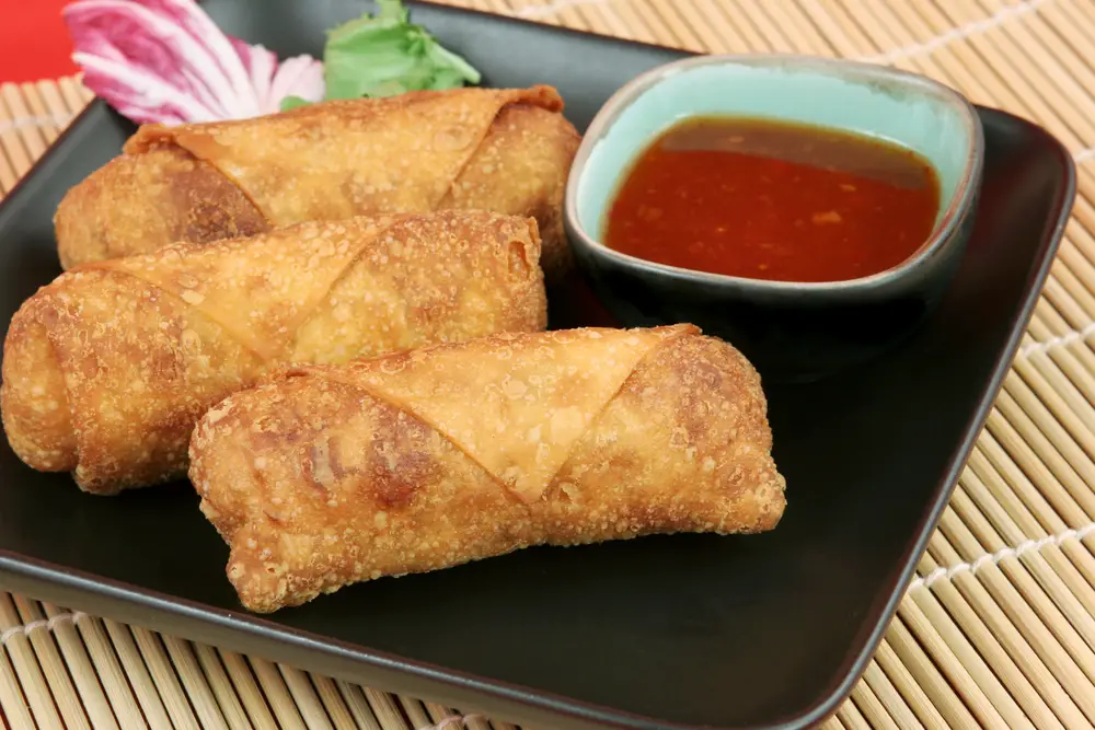 Air Fryer Tai Pei Pork Egg Rolls