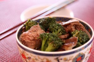 Air Fryer Chinese Beef and Broccoli