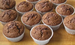 Air Fryer Chocolate Muffins