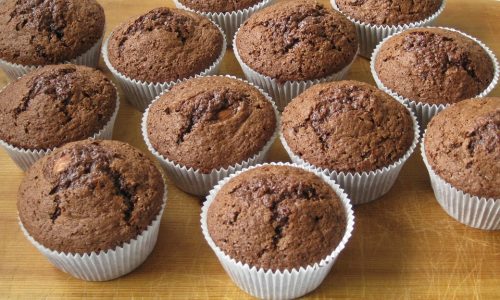 Instrument Regeneration tilbede Air Fryer Chocolate Muffins | by AirFryerRecipes.com