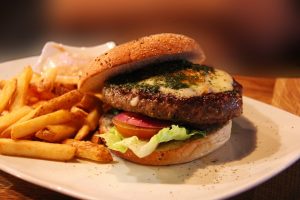 Air Fryer Hamburger