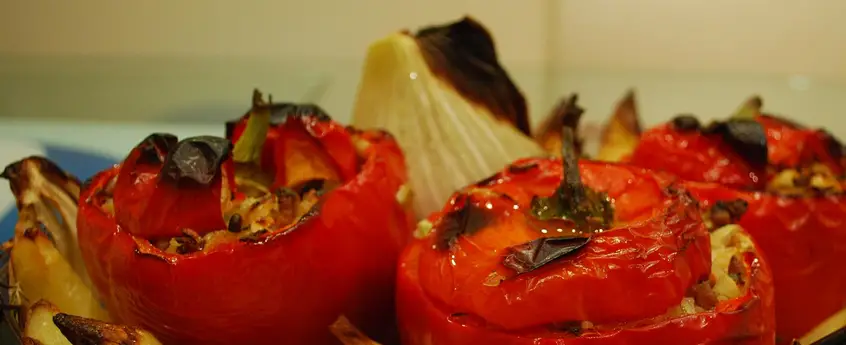 airfryer roasted peppers