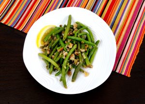 air fryer walnut garnish