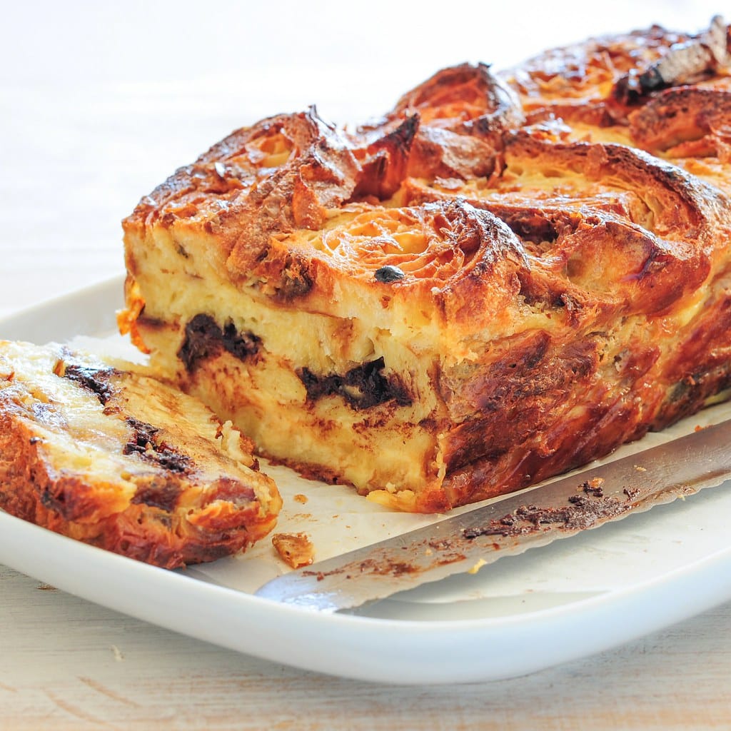 Air Bread Pudding [with Chocolate &