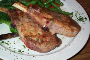 Easy Air Fried Marinated Pork Chops